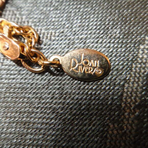 Vintage Joan Rivers Classics Collection Faberge Egg Pendant Necklace - Picture 4 of 10